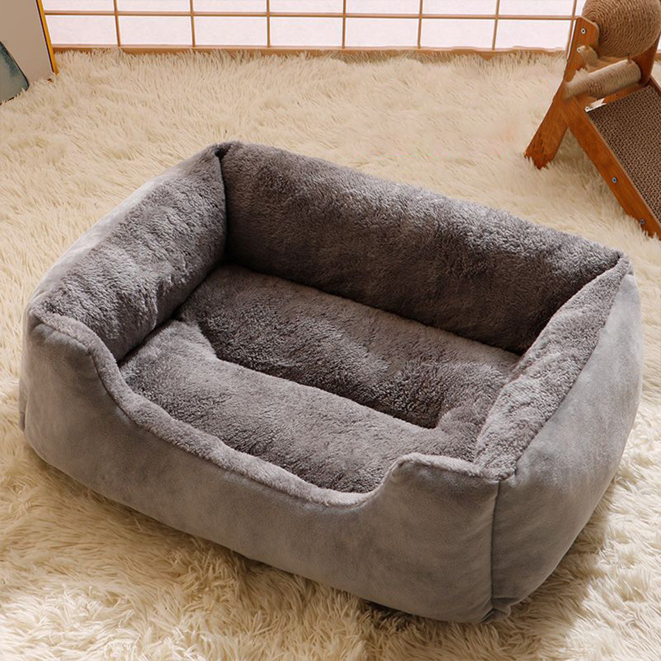 Soft Plush Pet Bed for Cats & Dogs – view 7