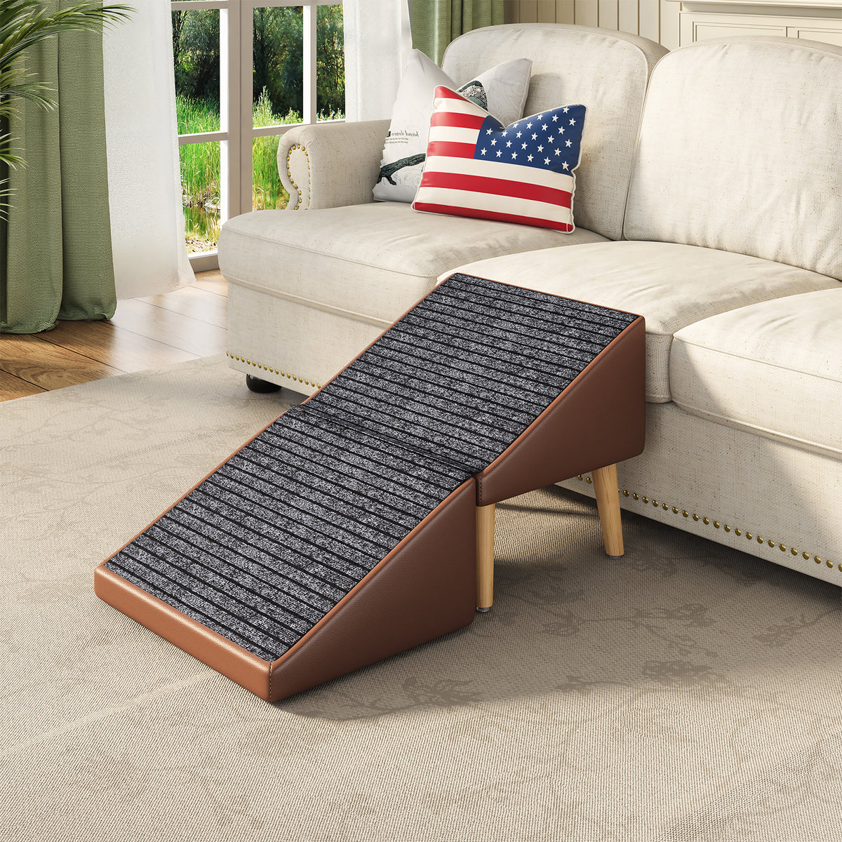 3-in-1 Dog Ramp with Hidden Storage for Senior Pets – view 12