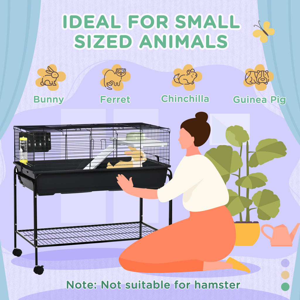 Two-Story Small Animal Cage with Removable Stand – view 9