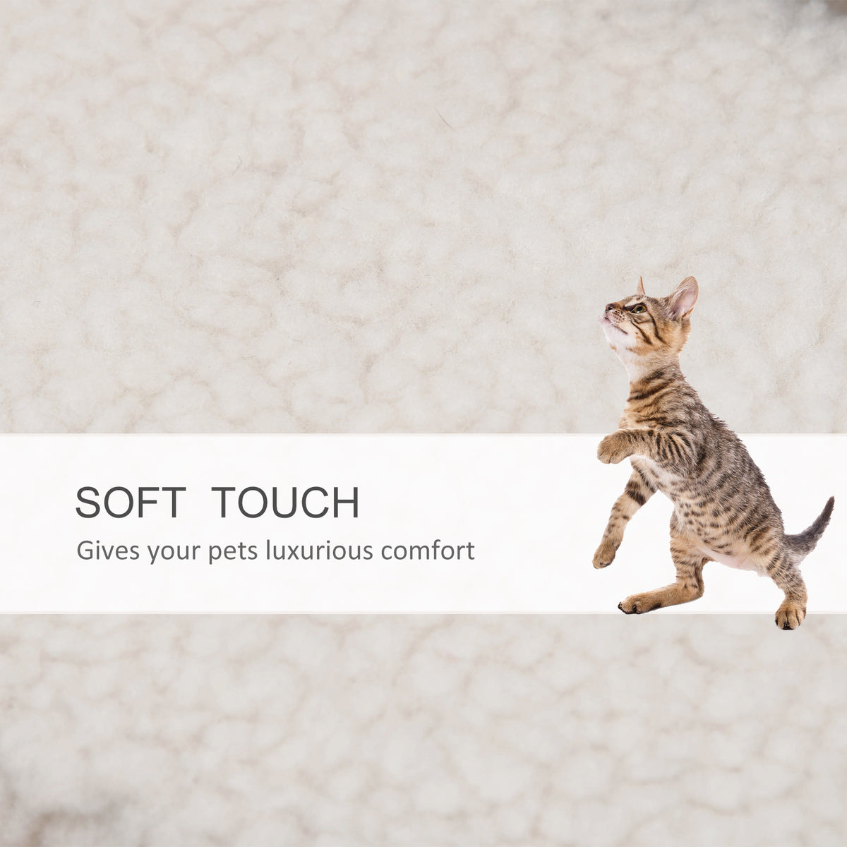 4 Levels Cat Steps with Scratching Posts – view 7