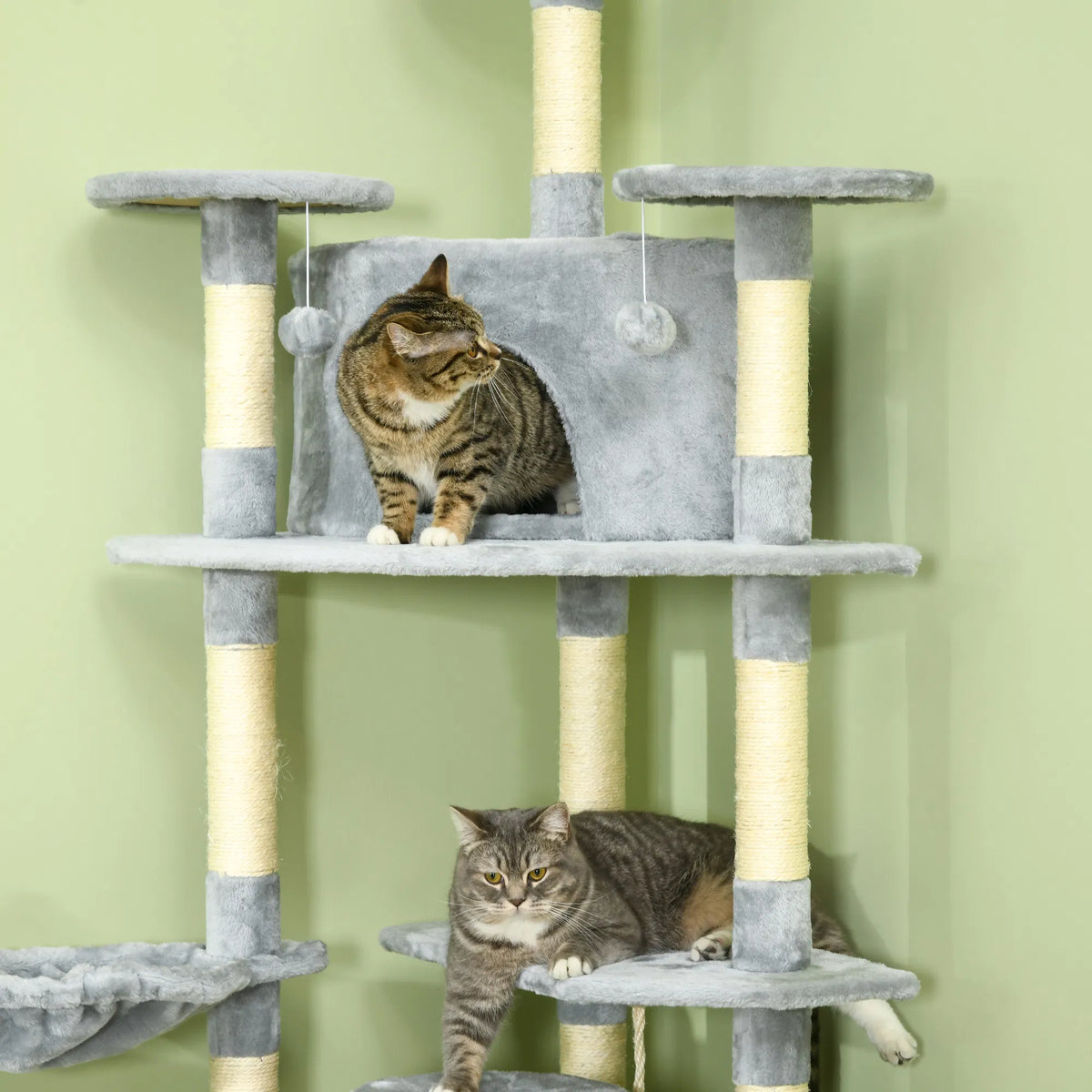 Multi-Level Cat Tree with Condos and Hammocks – view 7