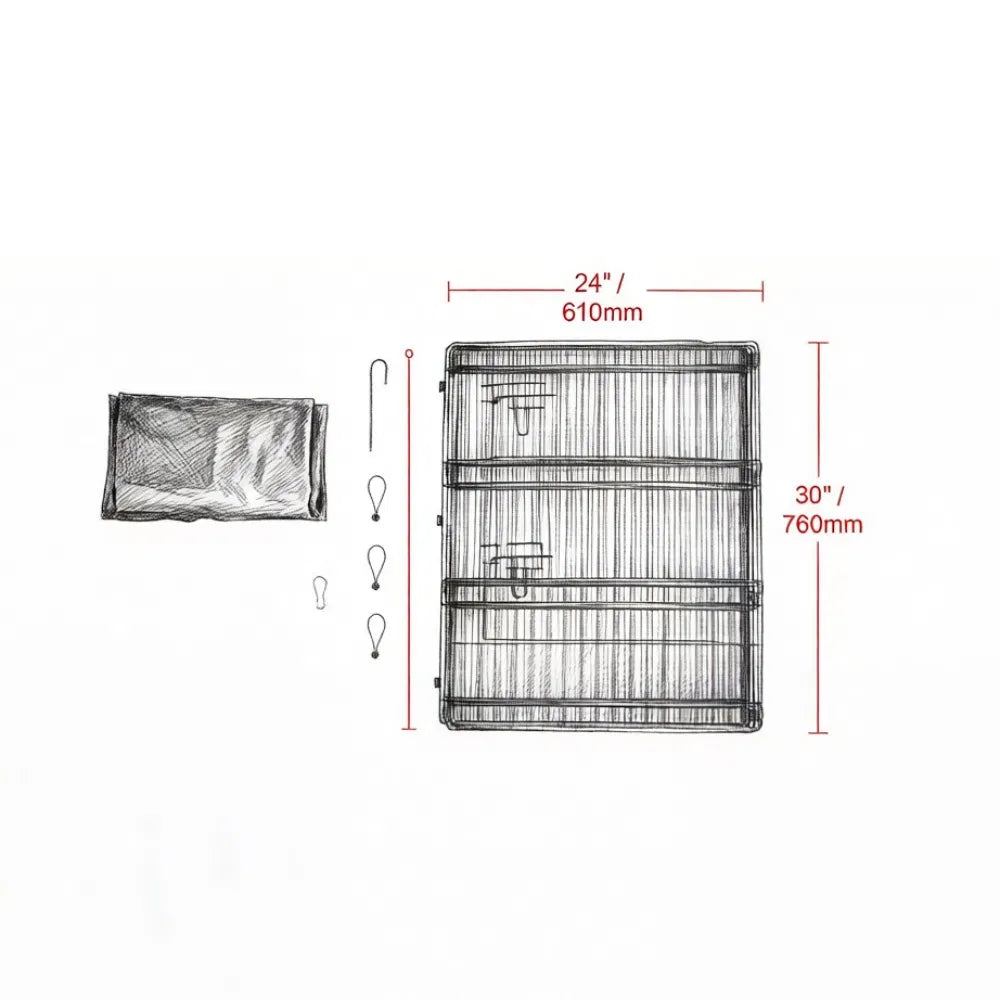 Dog Playpen for Outdoor and Indoor Use – view 7