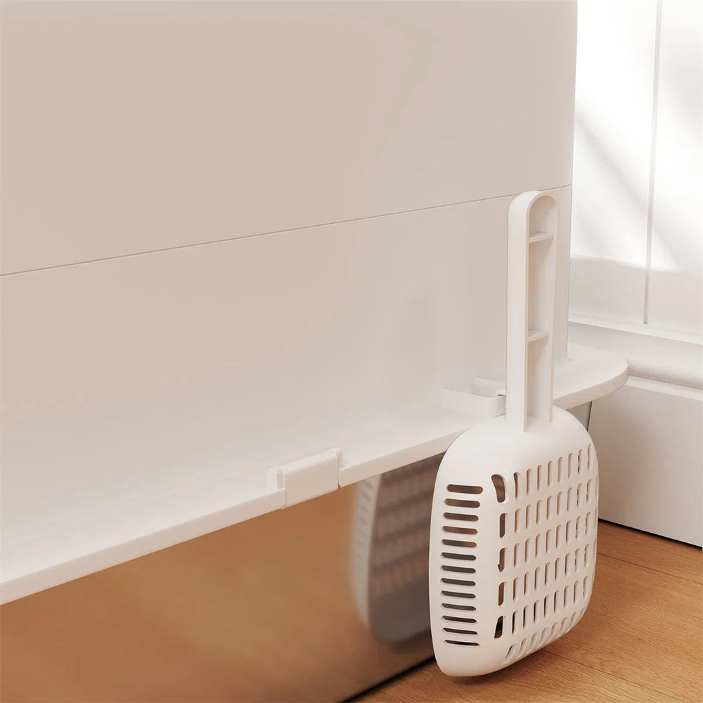 Cat Litter Box with Enclosed Design for Odor Control – view 7