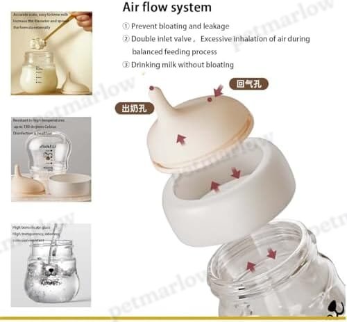 Feeding Bottle with Nipple for Newborn Kittens – view 3