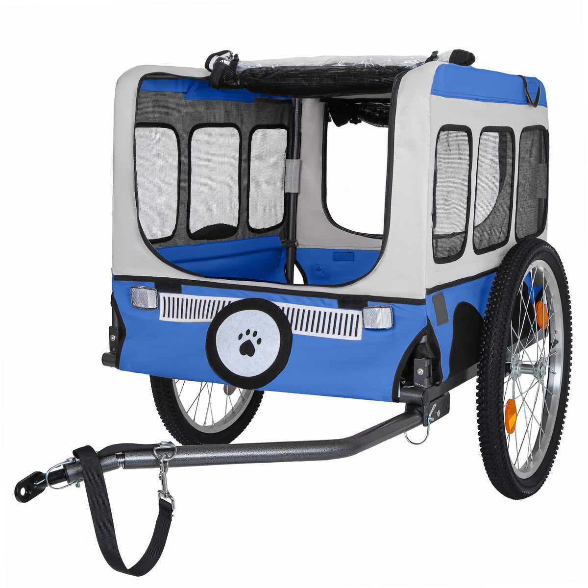 Large Folding Bike Trailer for Dogs - All-Terrain Design – view 7
