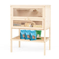 Fir Wood Hamster Cage with Flip Roof – view 2