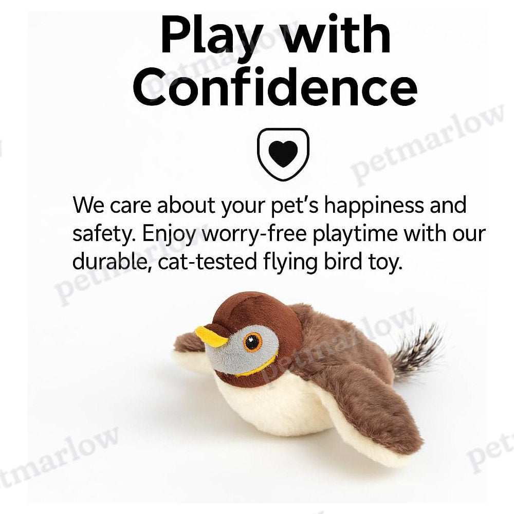 Flapping Bird Cat Toy for Indoor Exercise – view 6