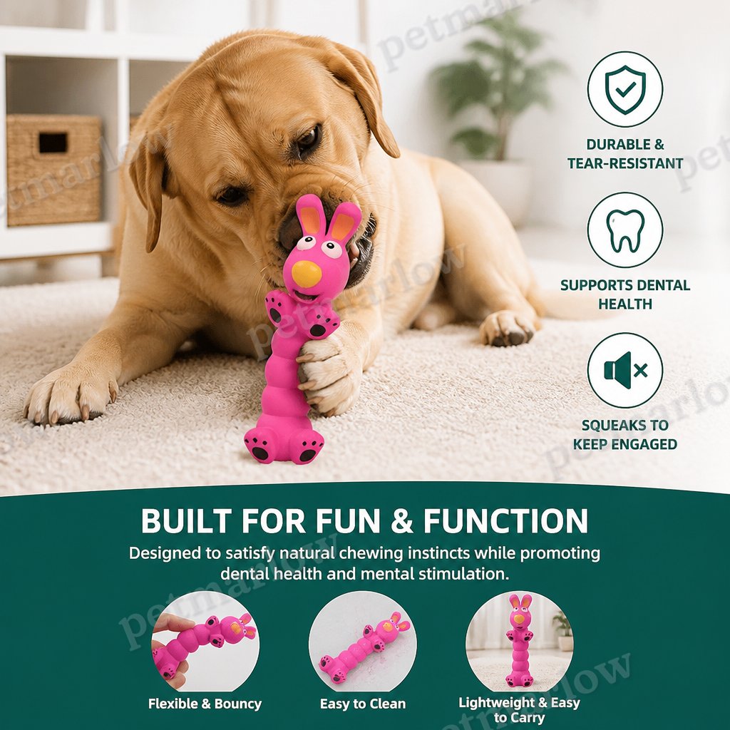 Flexible Animal-Shaped Dog Chew Toy – view 5