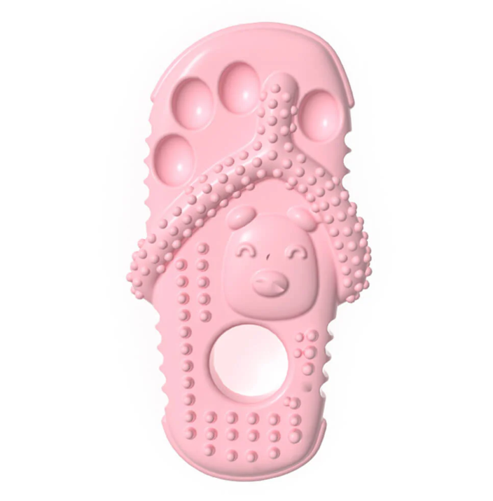 Flip Flop Chew Toys for Dogs – Light pink