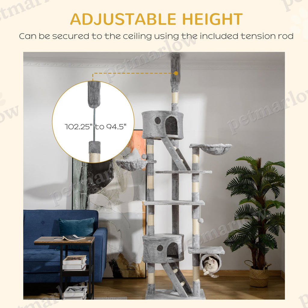 Adjustable Floor to Ceiling Cat Tree – view 3