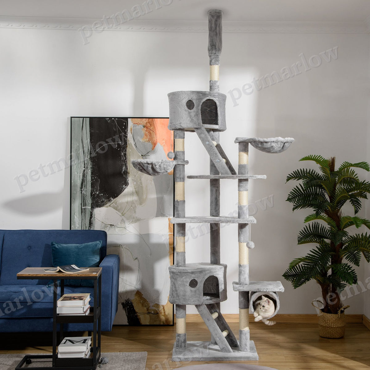 Adjustable Floor to Ceiling Cat Tree – view 5