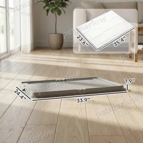 Foldable Dog Litter Box for Easy Potty Training – view 6