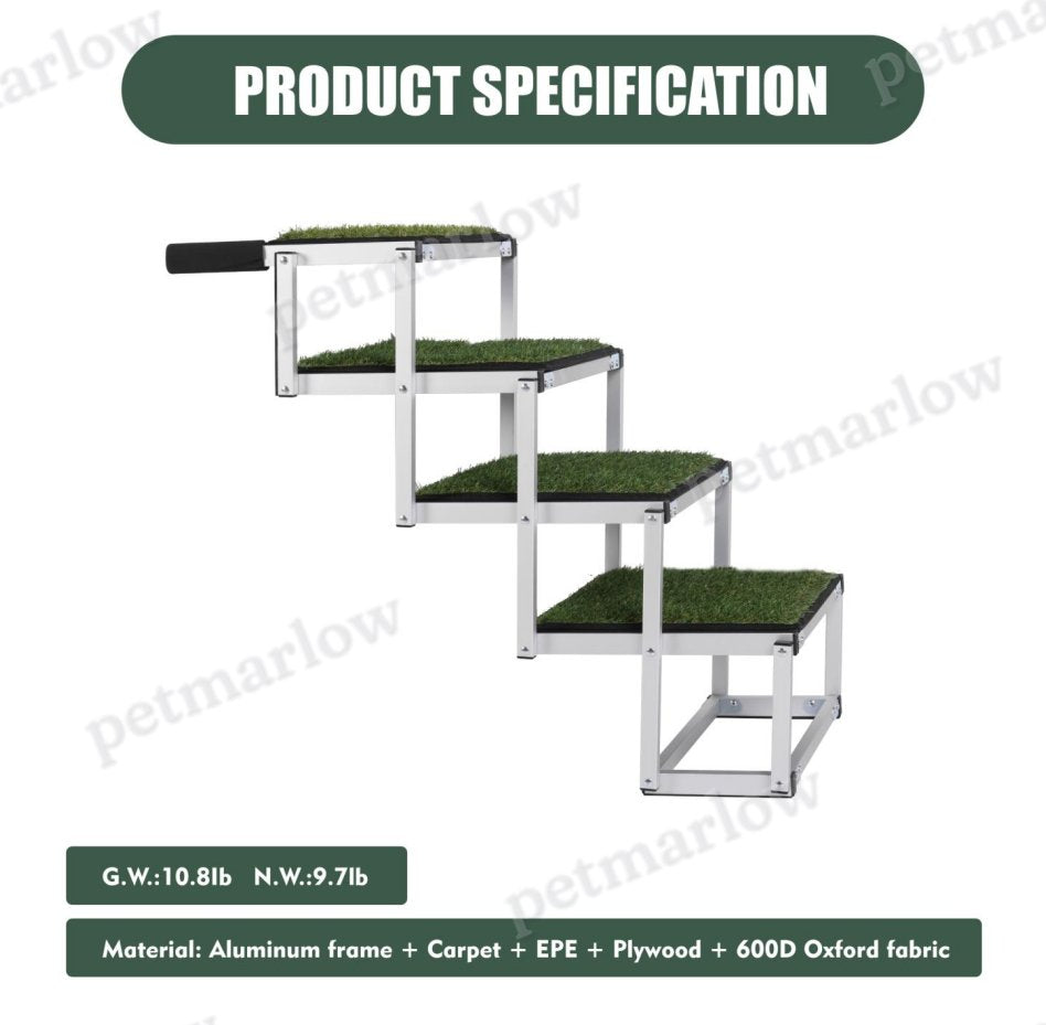 Foldable Dog Ramp for Easy Car Access and Mobility Support – view 6