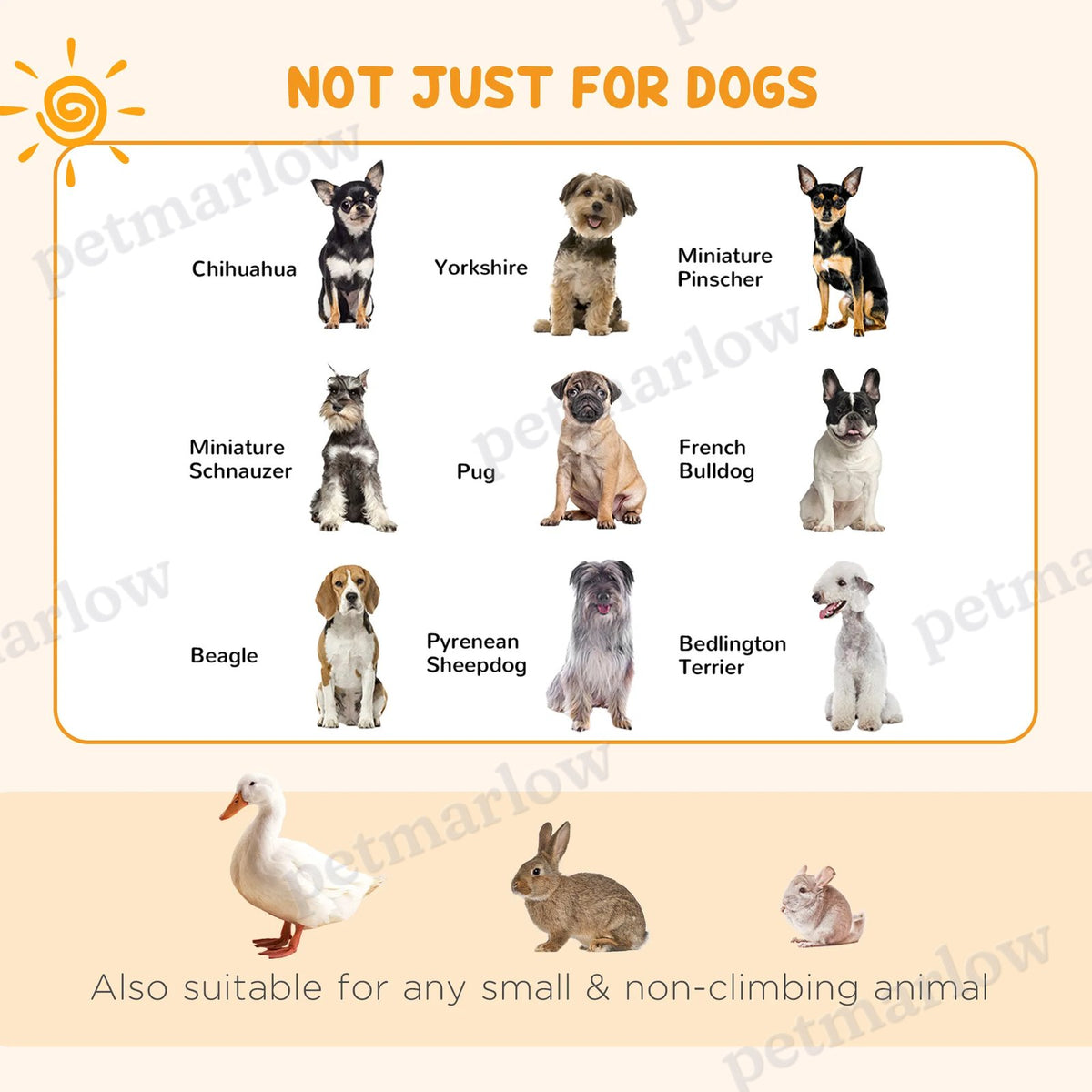 Foldable Metal Exercise Playpen for Dogs and Pets – view 5