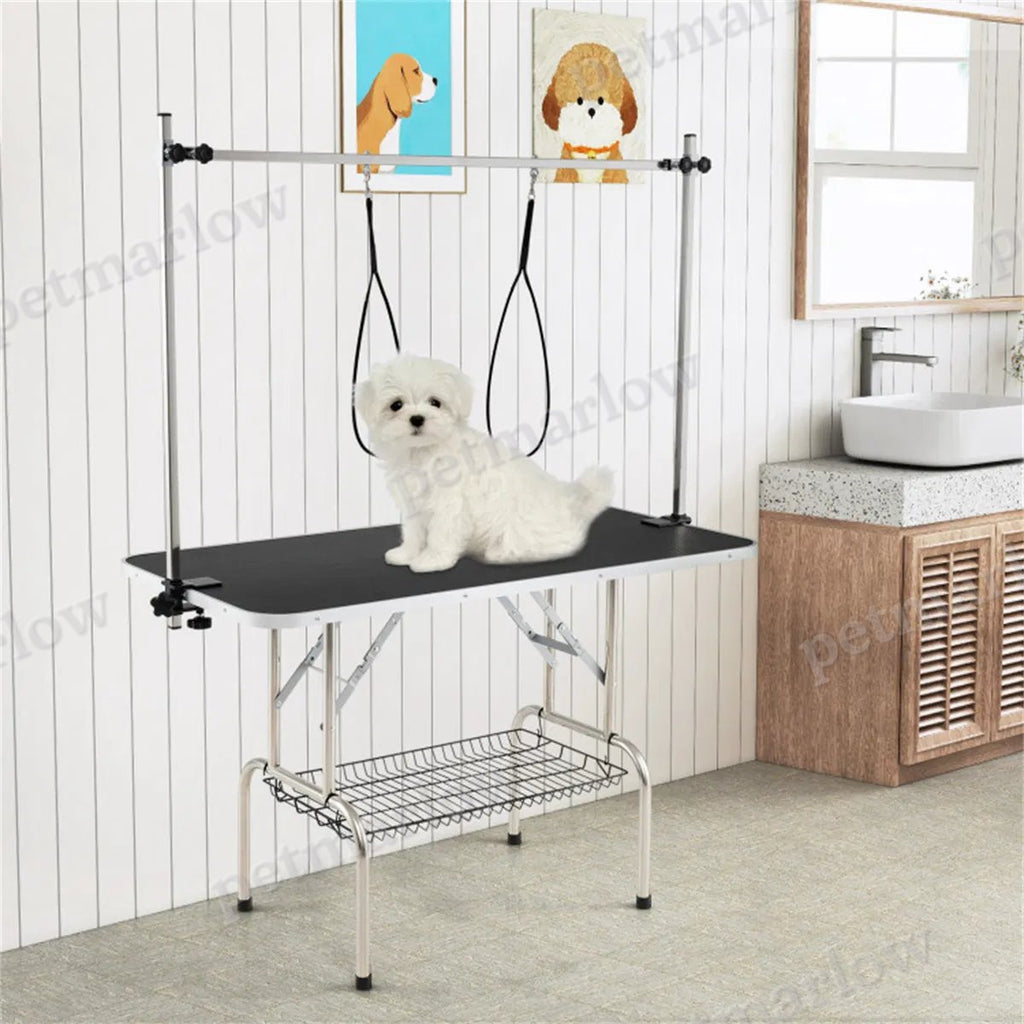 Foldable Pet Grooming Table with Adjustable Arms – view 5