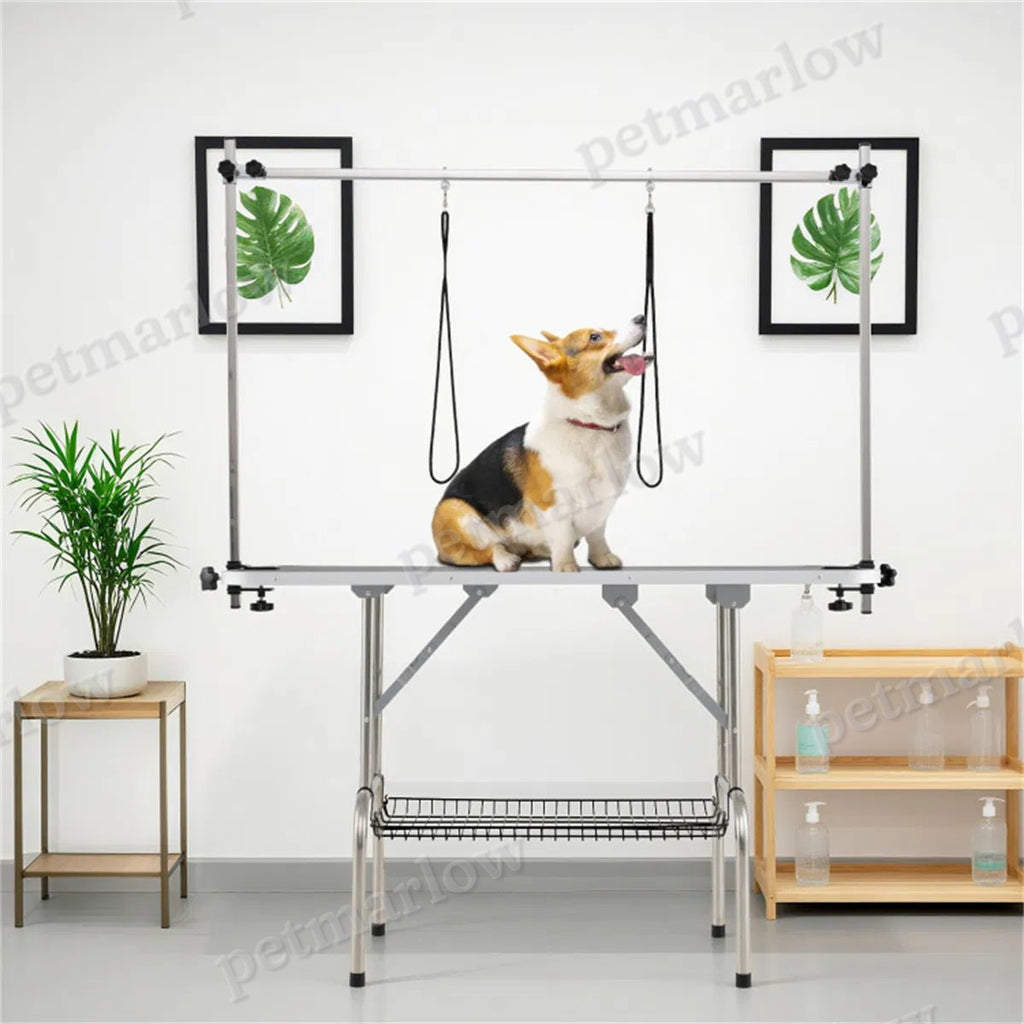 Foldable Pet Grooming Table with Adjustable Arms – view 6