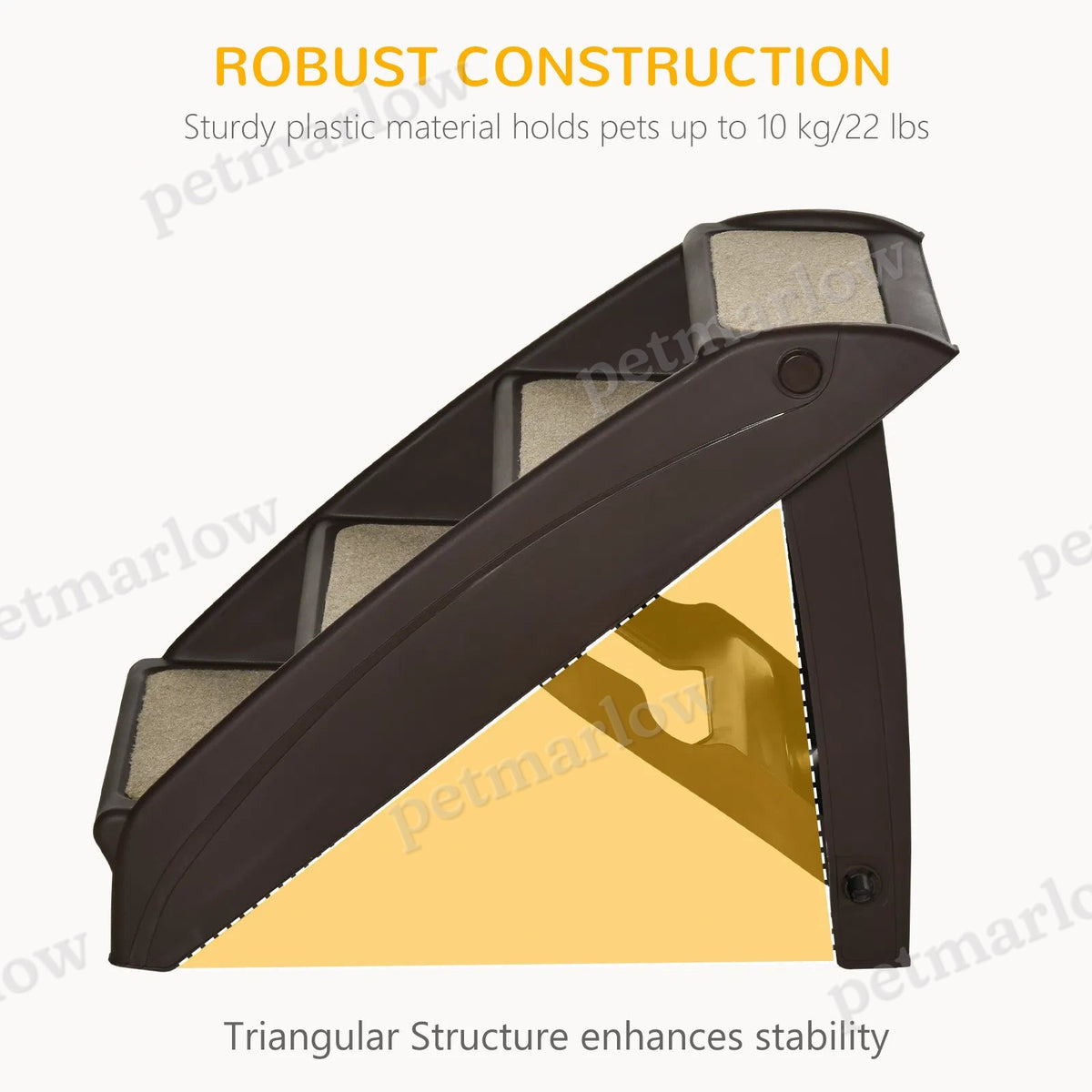 Foldable Pet Stairs for Easy Access to High Places – view 3