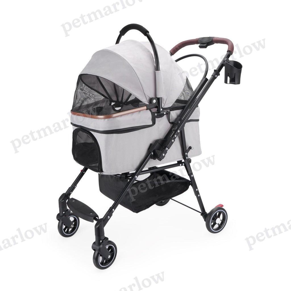Foldable Pet Stroller For Small Dogs & Cats – view 3
