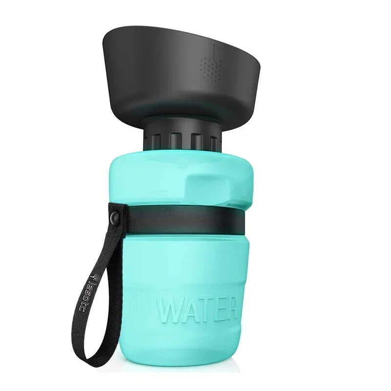 Foldable Water Bottle For Dogs – Green