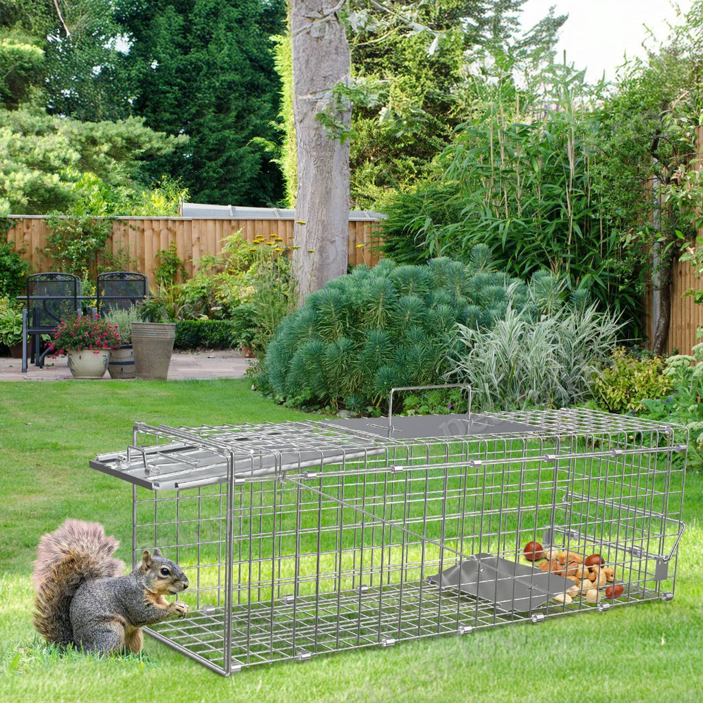 Folding Humane Live Animal Trap Cages for Small Animals – view 5