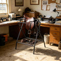 Folding Saddle Rack for Easy Storage and Transport – view 2