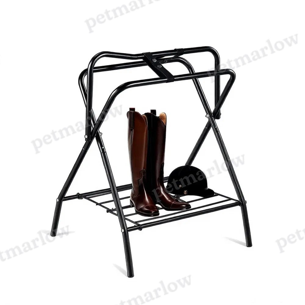 Folding Saddle Rack for Easy Storage and Transport – view 3