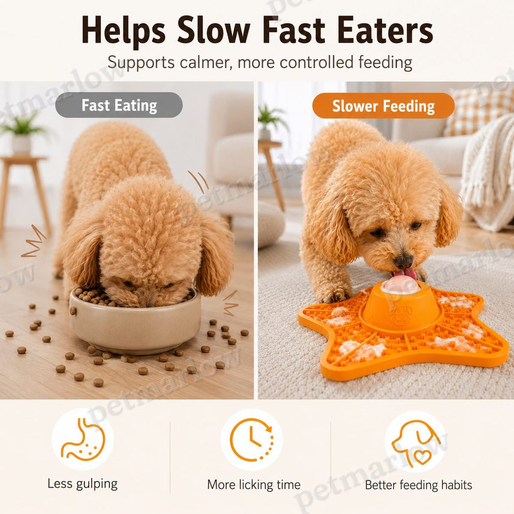 Food-Grade Silicone Rolling Ball Slow Feeder Lick Mat – view 6