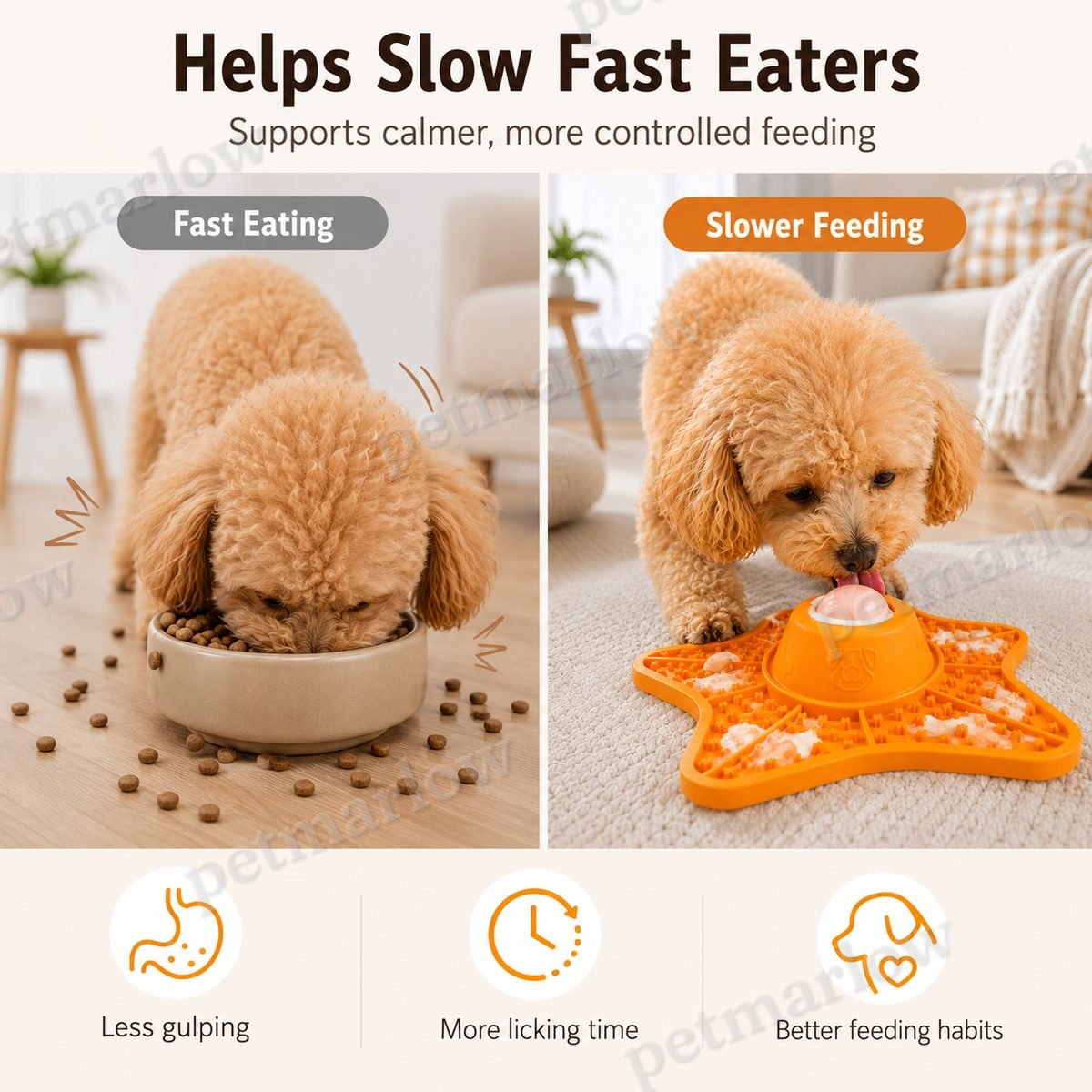 Food-Grade Silicone Rolling Ball Slow Feeder Lick Mat – view 6