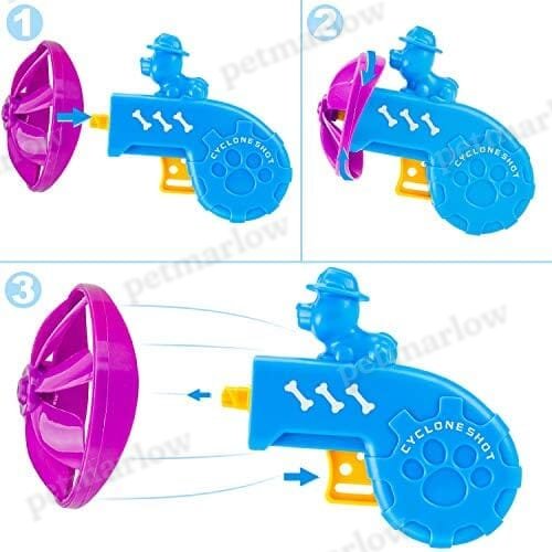 Fun Levels of Interactive Play Cat Toys with 5 Colors Flying Propellers – view 4