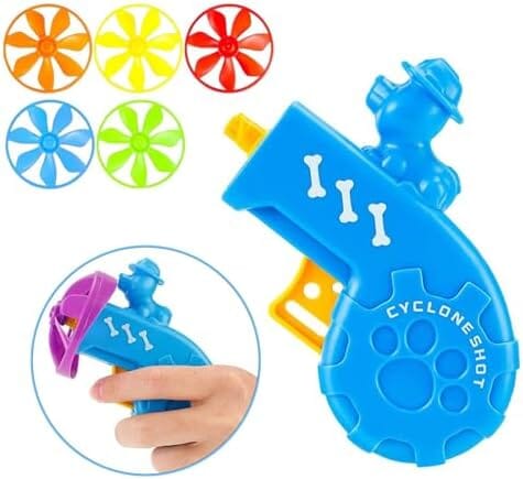 Fun Levels of Interactive Play Cat Toys with 5 Colors Flying Propellers – view 7