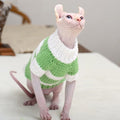 Funky Cat Sweaters – Light Green / XS