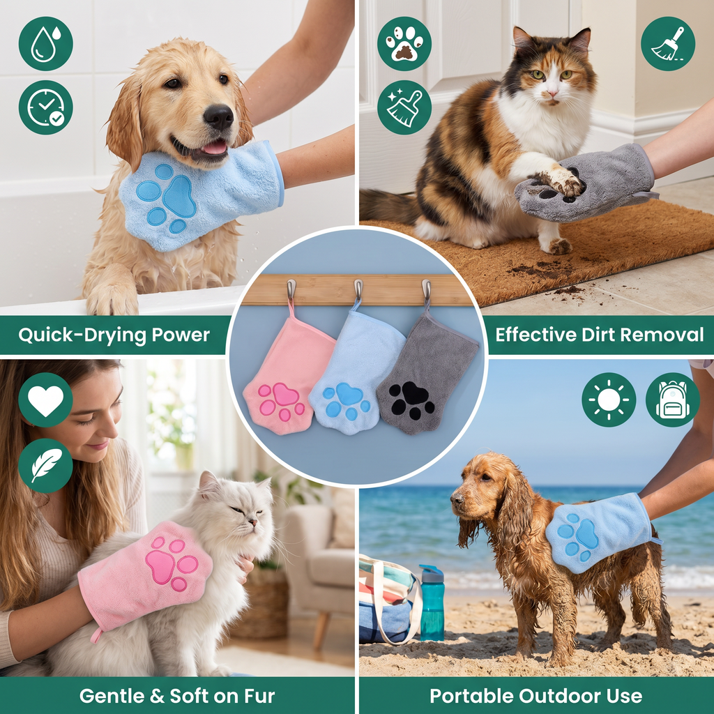 Quick-Drying Towel for Pets – view 7