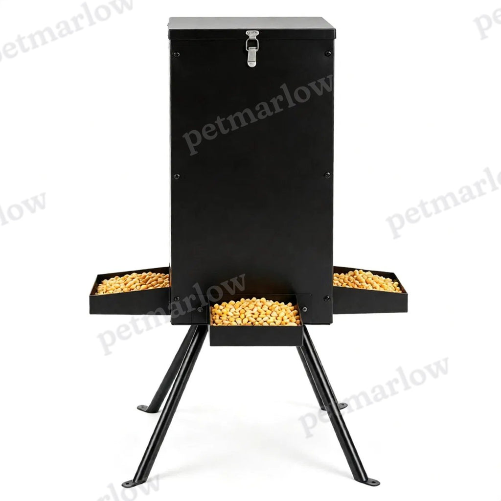 Gravity Deer Feeder with 14 Gallon Capacity and 4 Feeding Trays – view 5
