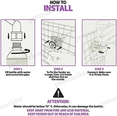Gravity Hydration Fountain with Spigot Spout for Pets – view 4