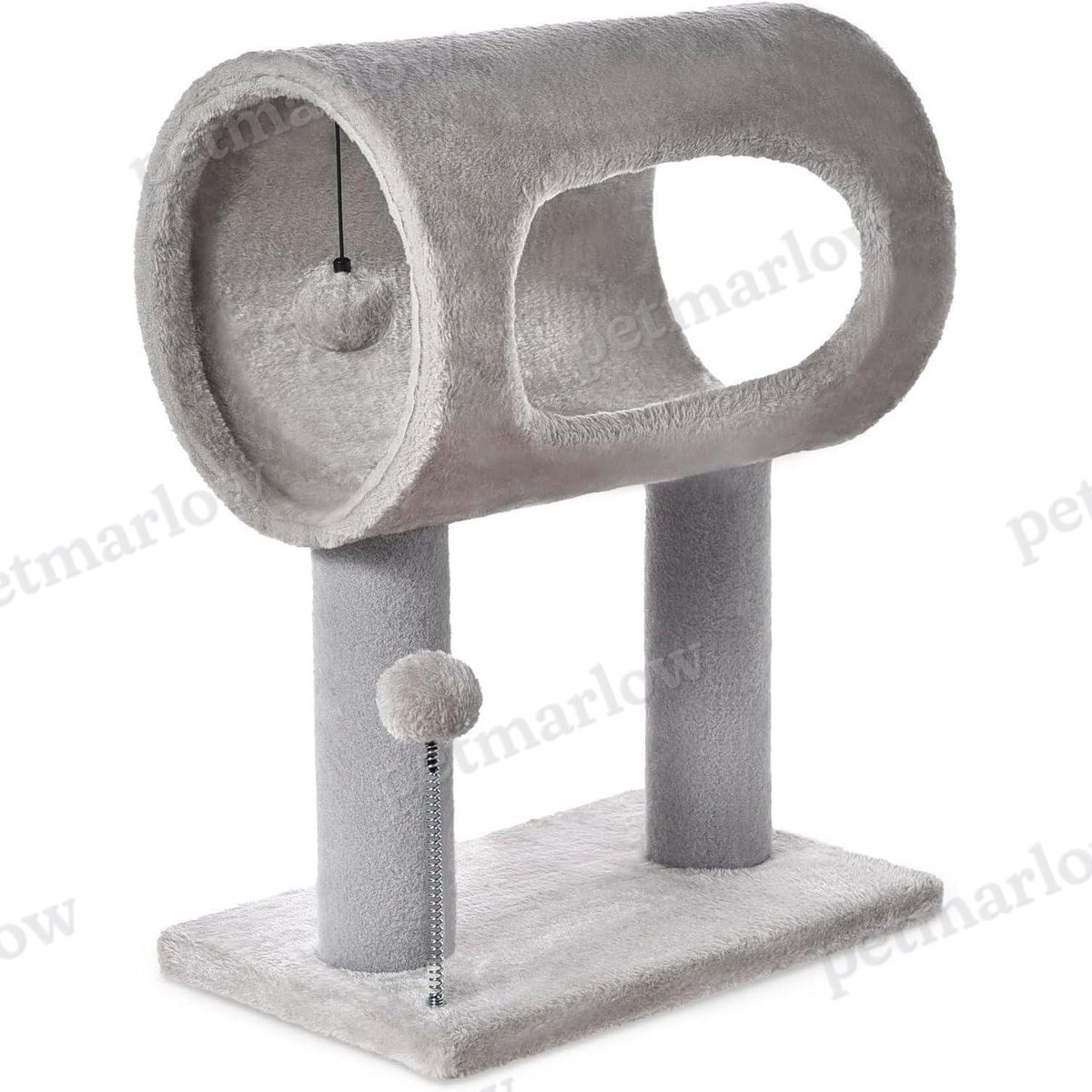 Indoor Cat Tree with Tunnel and Scratching Post for Play – view 4
