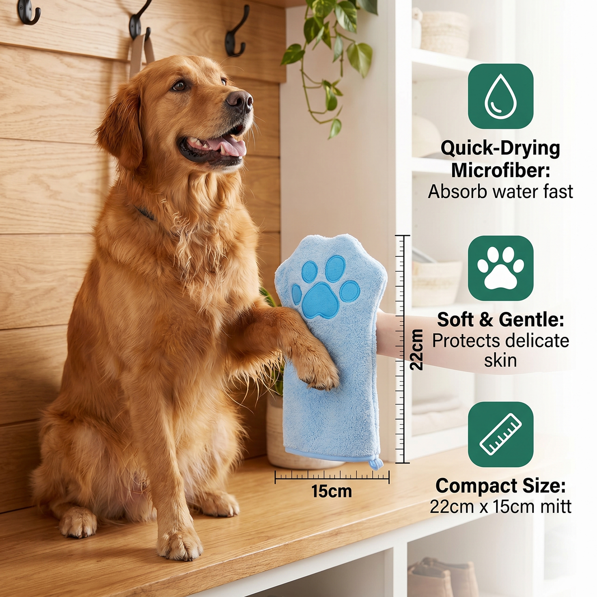 Quick-Drying Towel for Pets – view 9