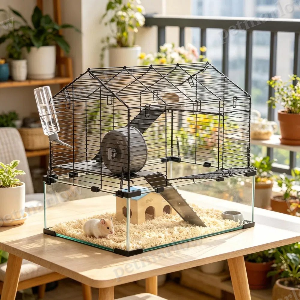 Hamster Cage for Small Animals with Panoramic View – view 4