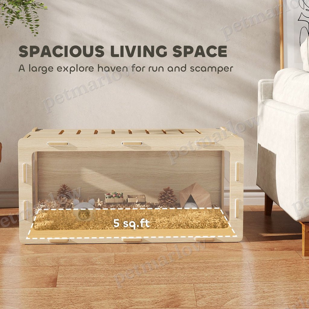 Hamster Cage with Acrylic Panels for Small Animals – view 6