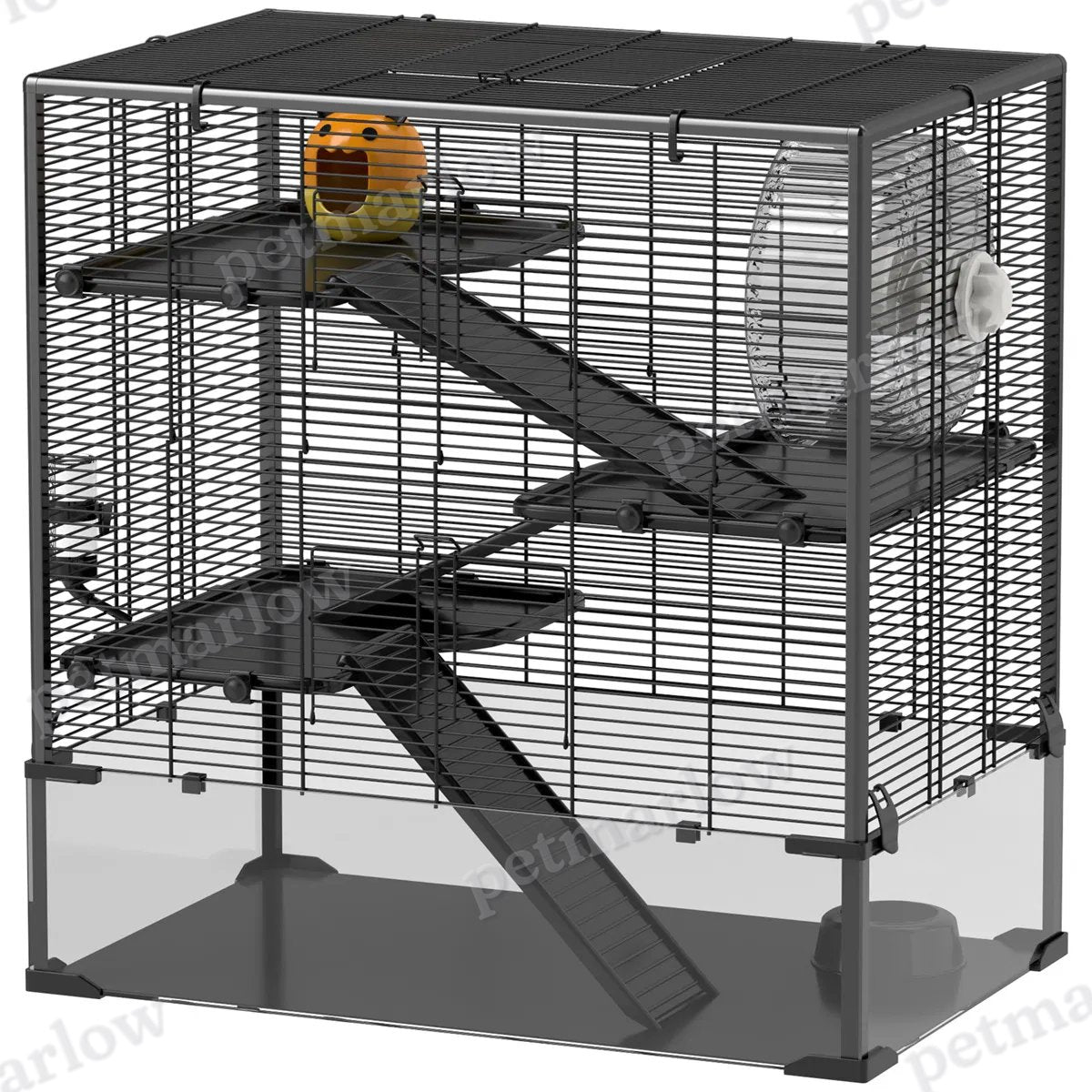 Hamster Tank with Four-Tier Design and Accessories – view 5