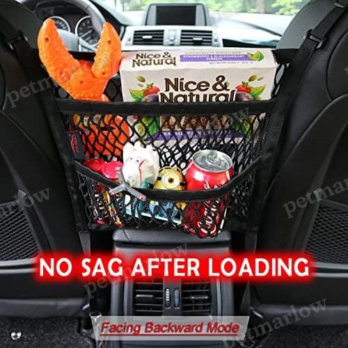Handbag Holder of 3 Layers Mesh Net Pocket Bag – view 3