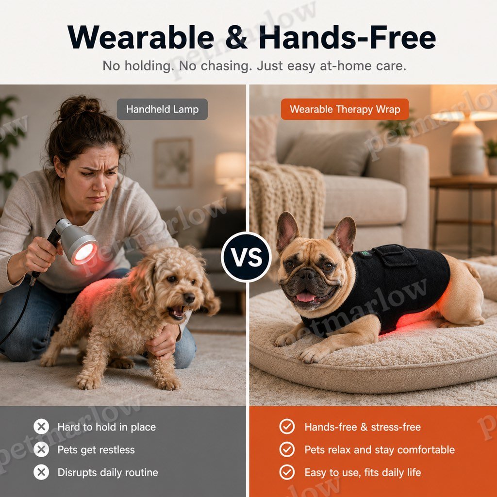 Hands-Free Red & Near-Infrared Vest (For French Bulldogs) – view 5