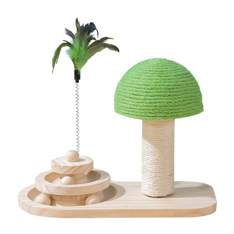 Happy Scratch Cat Tree – Green
