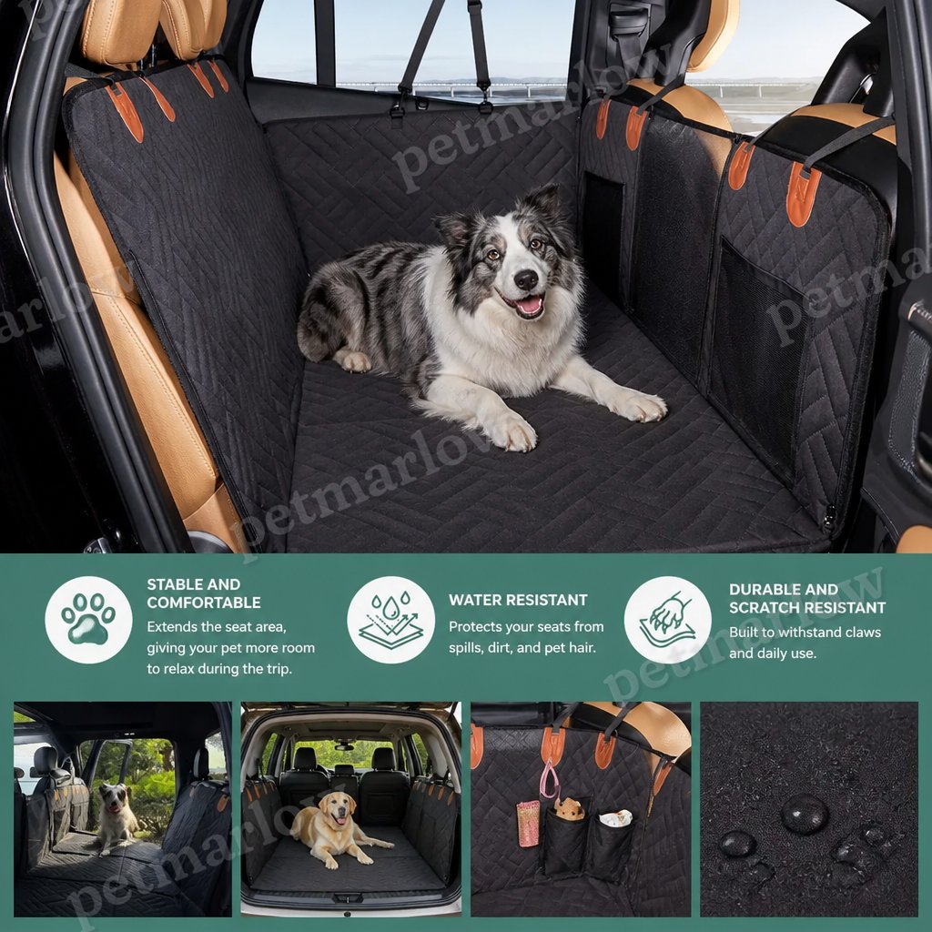 Hard Bottom Car Seat Extender for Dogs – view 4
