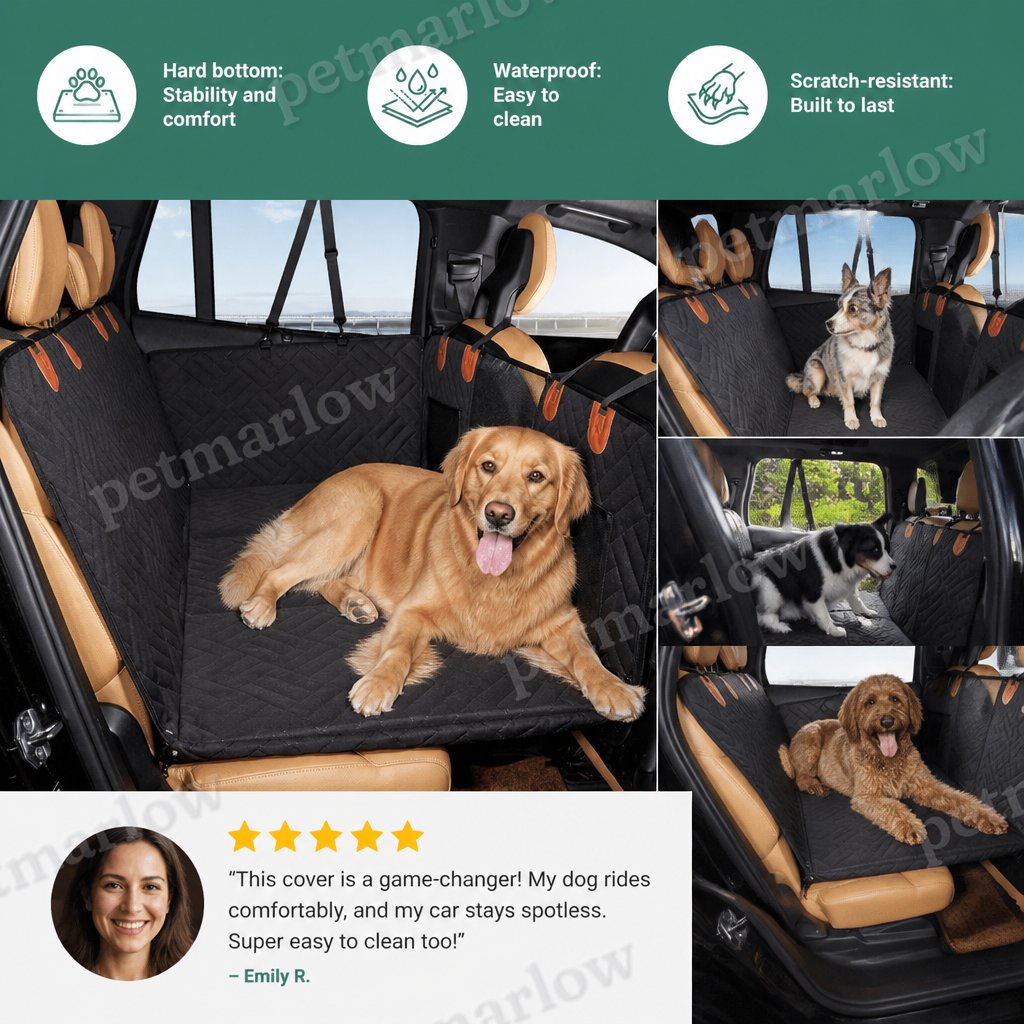 Hard Bottom Car Seat Extender for Dogs – view 6