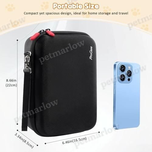 Hard Pet Grooming Tool Storage Case – view 2