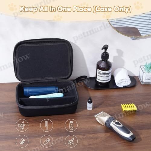 Hard Pet Grooming Tool Storage Case – view 4