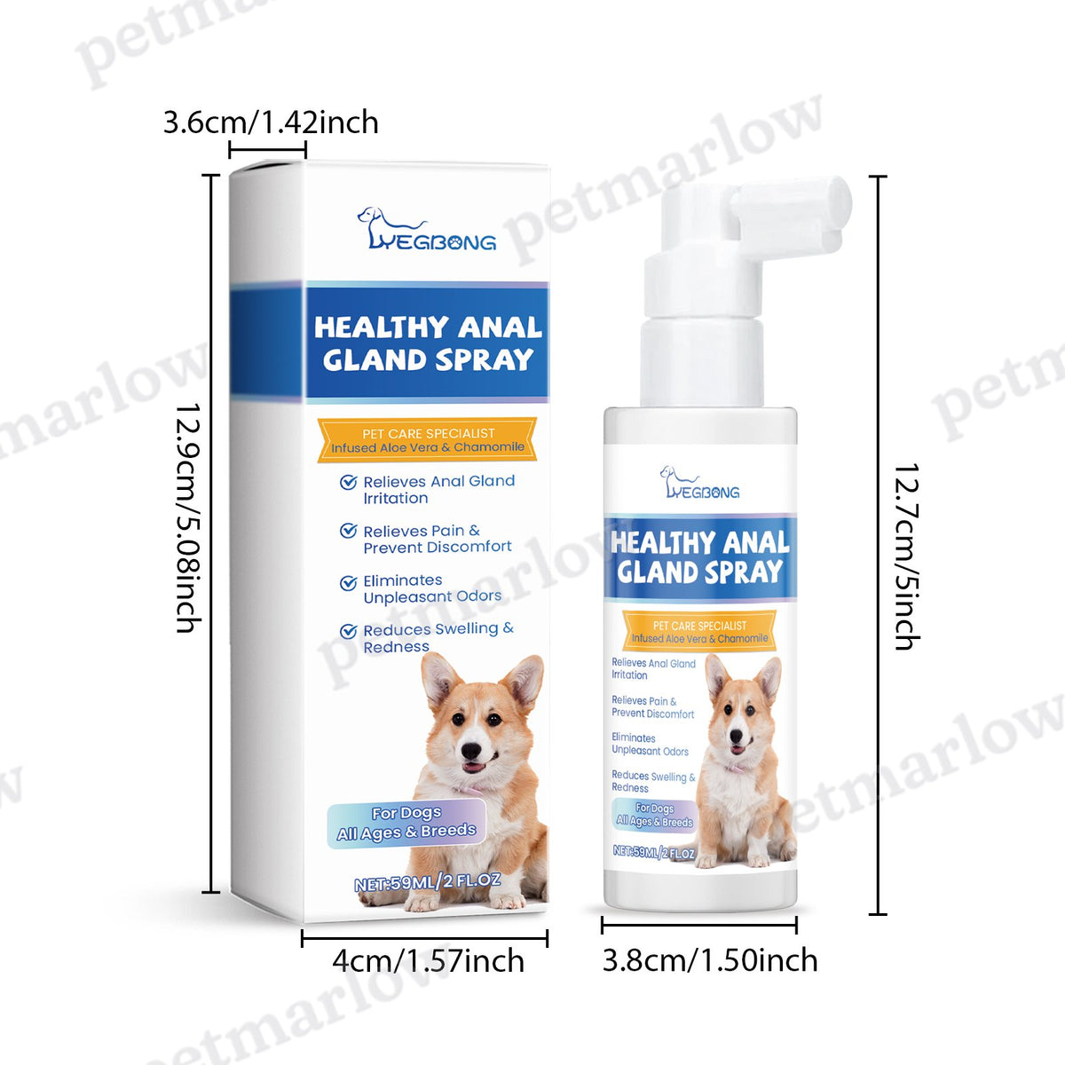 Healthy Anal Gland Spray for Dogs - Comfort and Odor Relief – view 5