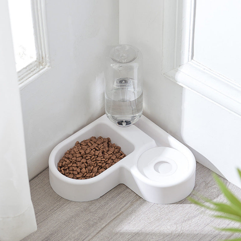 Heart-Shaped Automatic Dog Feeder