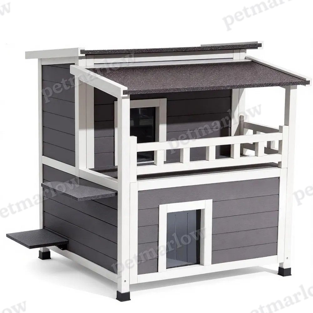 Heated Cat House for Outdoor Comfort – view 6