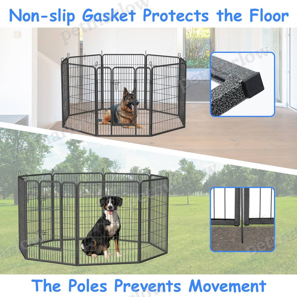 Heavy-Duty 8 Foldable Panels Dog Playpen – view 6